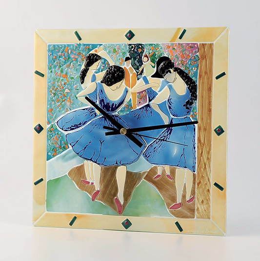 Degas - Ballerini in blu - Orologio